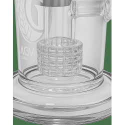 Graveda Dabbing Rig mit Schlitzdiffusor – Ölbong aus Borosilikatglas