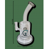 Graveda Dabbing Rig mit Schlitzdiffusor – Ölbong aus Borosilikatglas