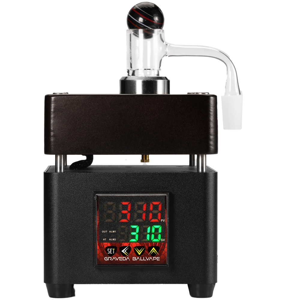 Graveda Ball-Vape EPIC Fullsend – Vaporisateur de bureau avec fonction dabbing et pierres saphir