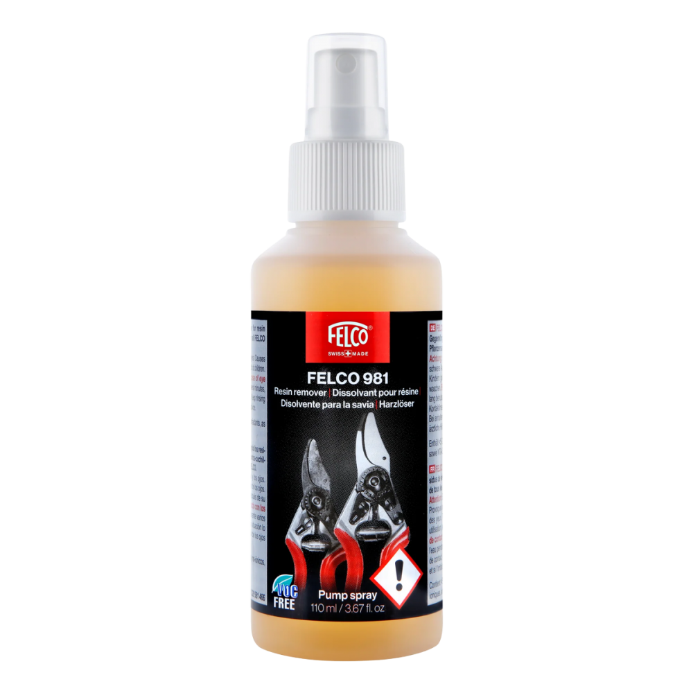 Felco 981 – Effective resin remover for cutting tools