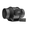AC Infinity Cloudline PRO A6, leises Inline-Lüftersystem mit Drehzahlregler, 150 mm