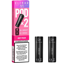Elfbar Pod 4 en 1, Juicy Peach