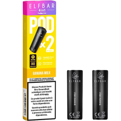 Elfbar Pod 4 en 1, Banana Milk
