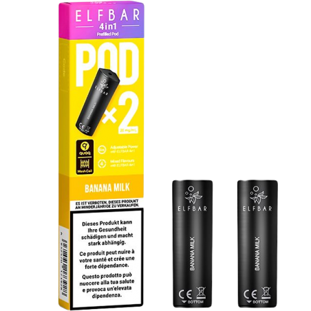 Elfbar 4in1 Pod, Banana Milk