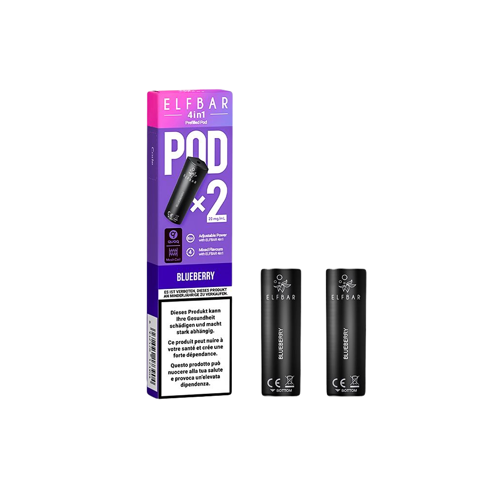 Elfbar 4in1 Pod, Blueberry
