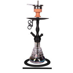 Amy Deluxe Shisha Small Rips 470R Black-Black