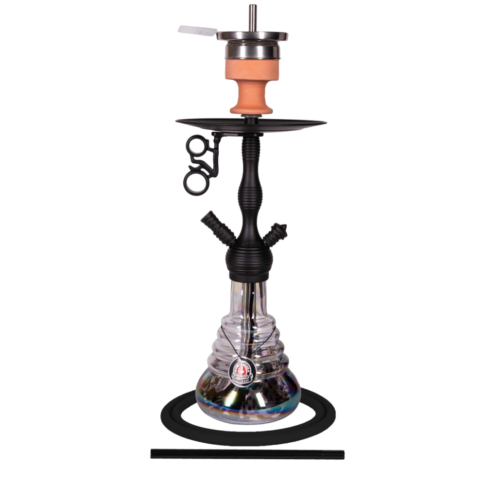 Amy Deluxe Shisha Small Rips 470R Schwarz-Schwarz