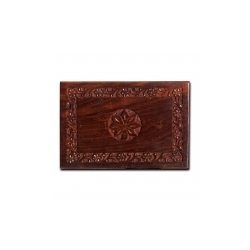  - Kavatza Wooden Box "flower"