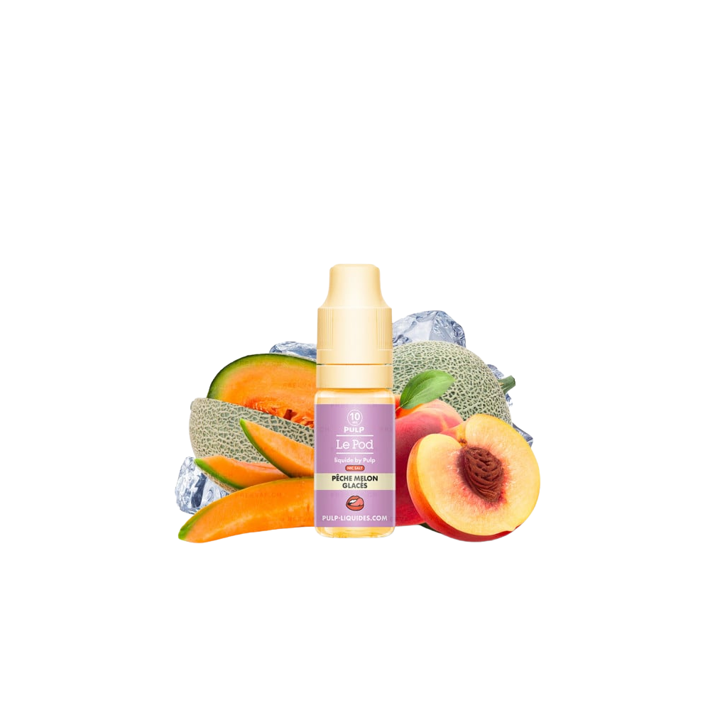 Le Pod - Pêche Melon Glacés, 10ml