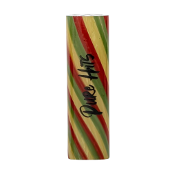 Pure Hits Tips Rasta – Stylischer Glastip mit Vortex-Kühlung - 10mm