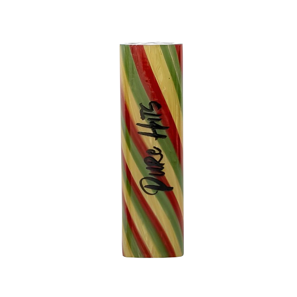 Pure Hits Tips Rasta – Stylish glass tip with vortex cooling - 10mm