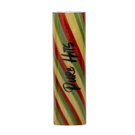 Pure Hits Tips Rasta – Embout en verre élégant avec refroidissement vorte - 10mm