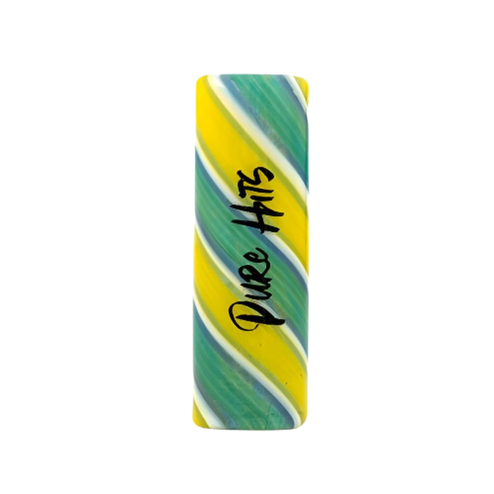 Pure Hits Tips Lemon Green – Stylischer Glastip mit Vortex-Kühlung - 10mm