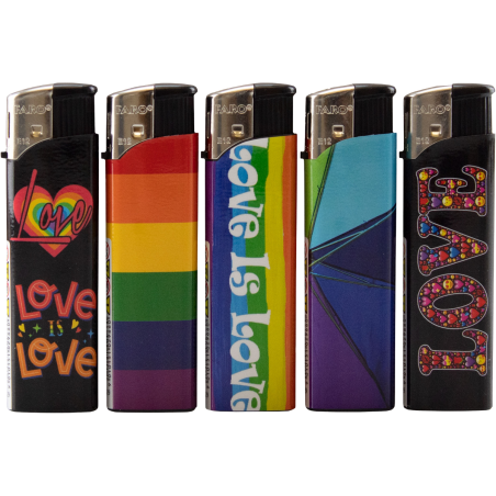 Piezo-Feuerzeug Love Pride