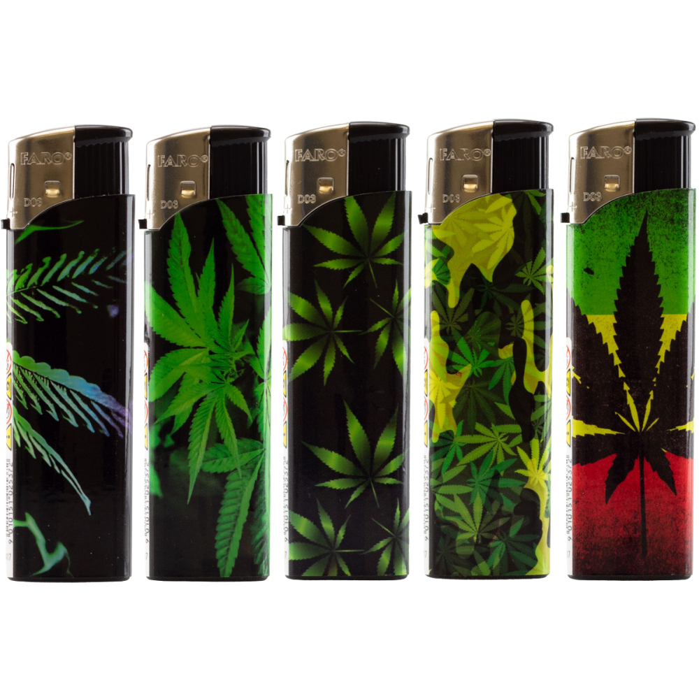 Piezo-Feuerzeug Hemp