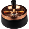 Cendrier rotatif – Noir/Or rose