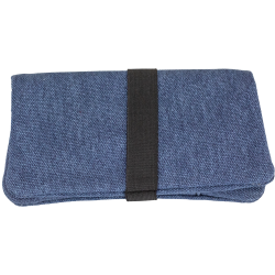 Pochette à rouler en jean