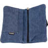 Pochette à rouler en jean