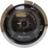 Hygrometer – Rund und Schwarz