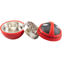Metal grinder – ‘The Mask’, 53 mm, 3-part