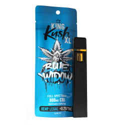 Kush CBD Vape Blue Widow – King Kush XL Vape Pen with 800 mg CBD