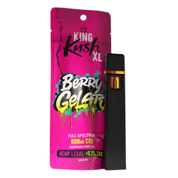 Kush CBD Vape Berry Gelato – King Kush XL Vape Pen mit 800 mg CBD