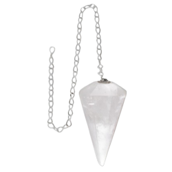 Berk Pendule hexagonal – Sélénite, 45mm