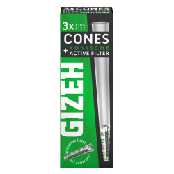 Gizeh BLACK Cones + Filtres coniques au charbon actif