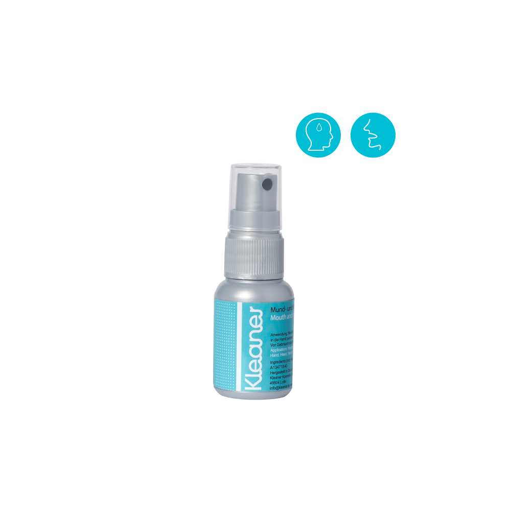 Kleaner mouth and body spray