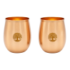 Kupfertrinkbecher Baum des Lebens, 350ml, 2 Stk.
