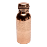 Bouteille en cuivre – motif floral gravé , 500 ml