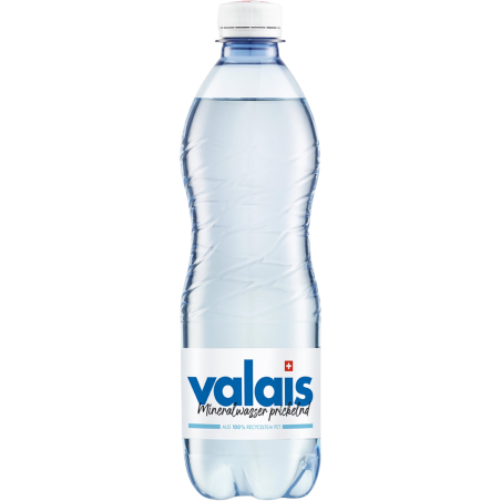 Valais Bleu, gazéifiée, 50 cl