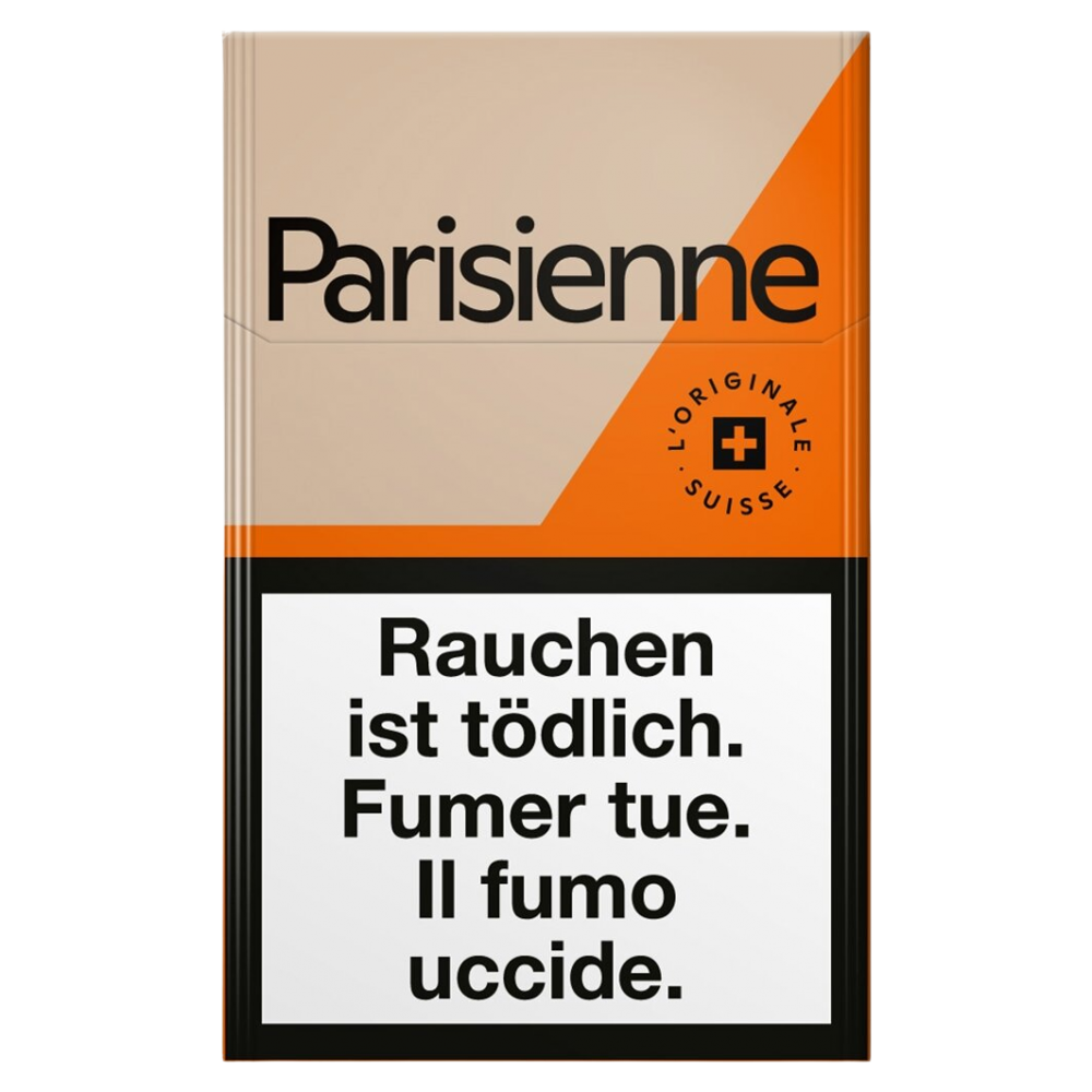 Parisienne Orange Box Cigarettes