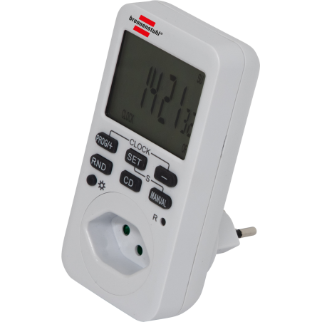 Brennenstuhl Minuterie hebdomadaire numérique Comfort-Line
