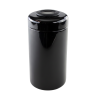 Boîte en verre violet avec hygromètre + thermomètre – 200 ml