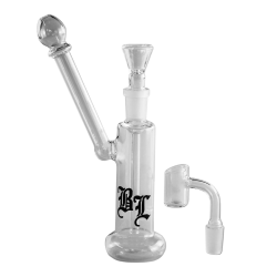 Black Leaf Mini bong – 2-in-1 enjoyment with banger