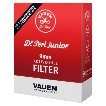 Dr. Perl Filtre Charbon Active, 9mm, 40pcs