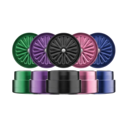Flower Mill Next-Gen Standard 2.0" Aluminium Grinder, 51mm, 3-teilig