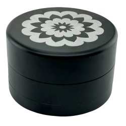 Flower Mill Next-Gen Standard 2.5" Aluminium Grinder, 64mm, 3-part