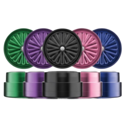 Flower Mill Next-Gen Standard 2.5" Aluminium Grinder, 64mm, 3-teilig