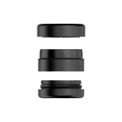 Next-Gen Premium 2.5" Aluminium Grinder, 66mm, 3-part