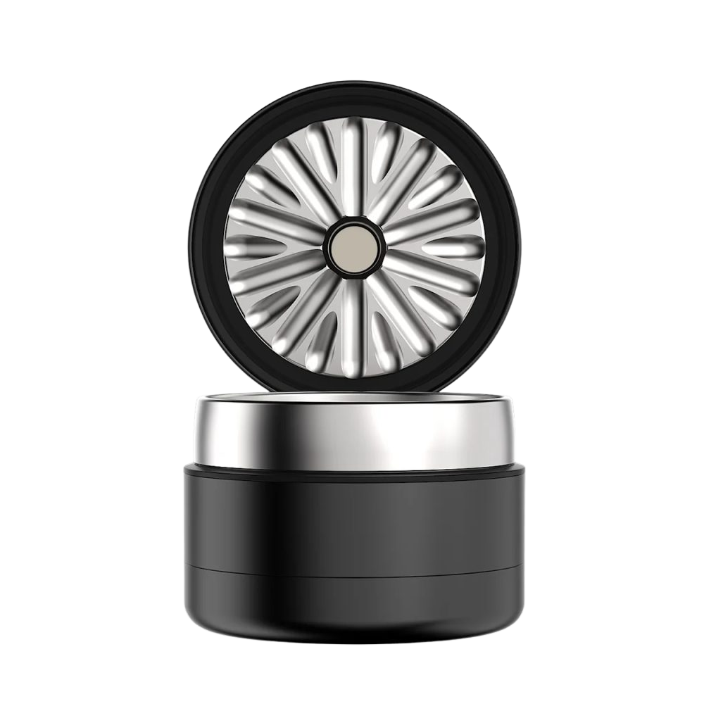 FlowerMill USA Next-Gen Premium 2.5" Stainless Grinder, 66mm