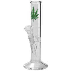 Glassbong  ICE feuille de chanvre