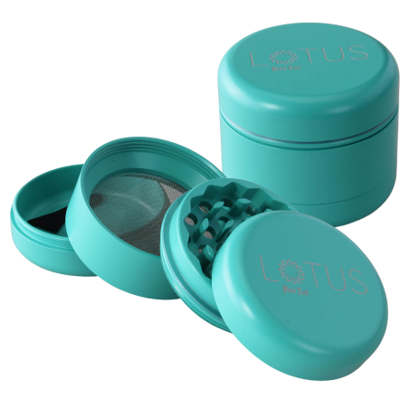 Lotus Grinder - Revêtement céramique, 55mm, 3-parties