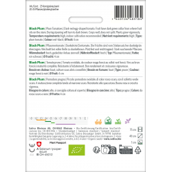 Sativa Black Plum –  Pflaumentomate Bio