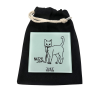 Natze - Robustes Echtglas Brettchen, 10x10cm