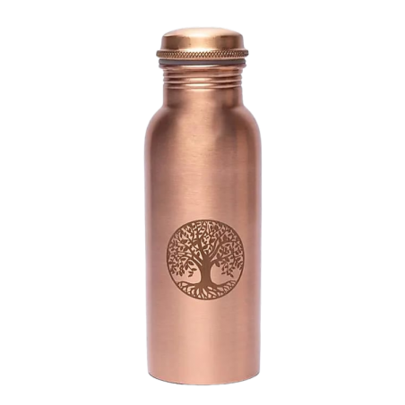 Copper bottle – Tree of Life laser engraving, 500ml