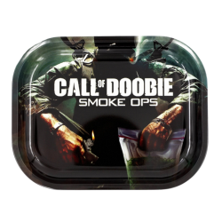 Rolling Tray Small – Call of Doobie, 14 x 18cm