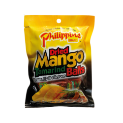 Philippine BRAND Boules de fruits séchés à la mangue et au tamarin, 100g