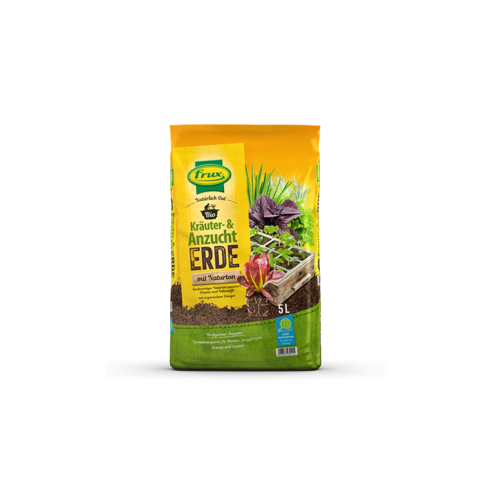 Frux Bio Kräuter- & Aussaaterde - 5 L